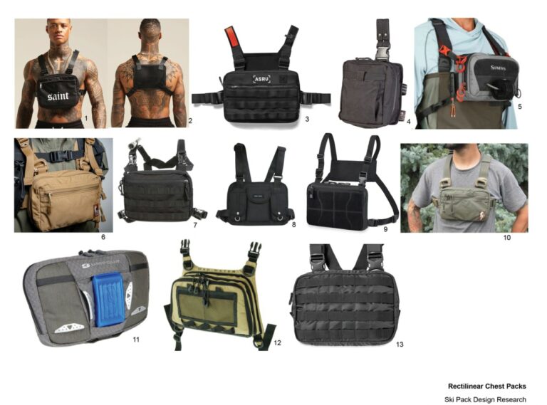 Rectilinear Chest Packs