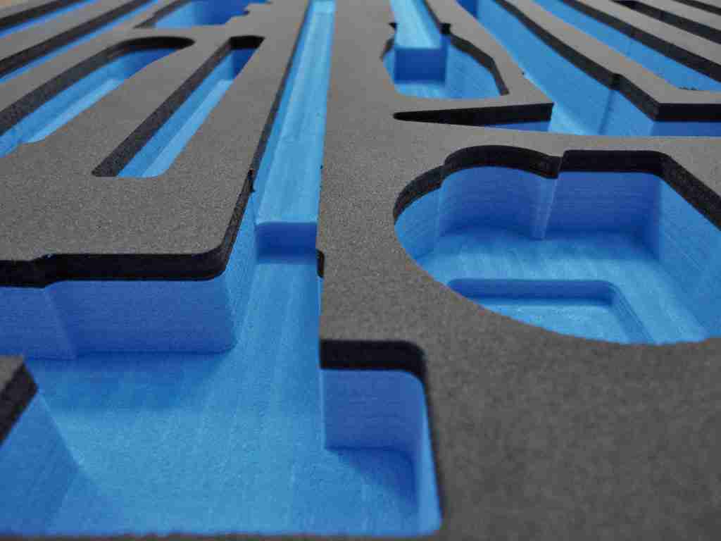 Cutting foam with the Laser