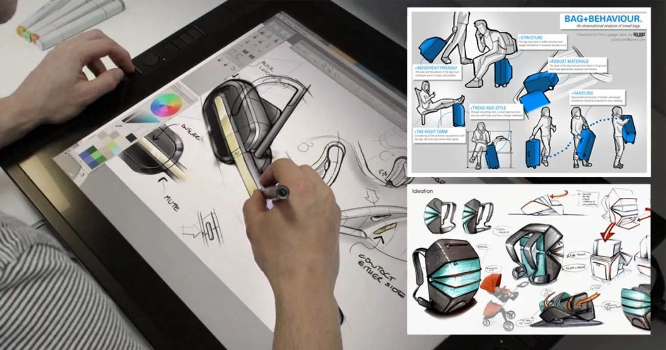 industrial design of hard case