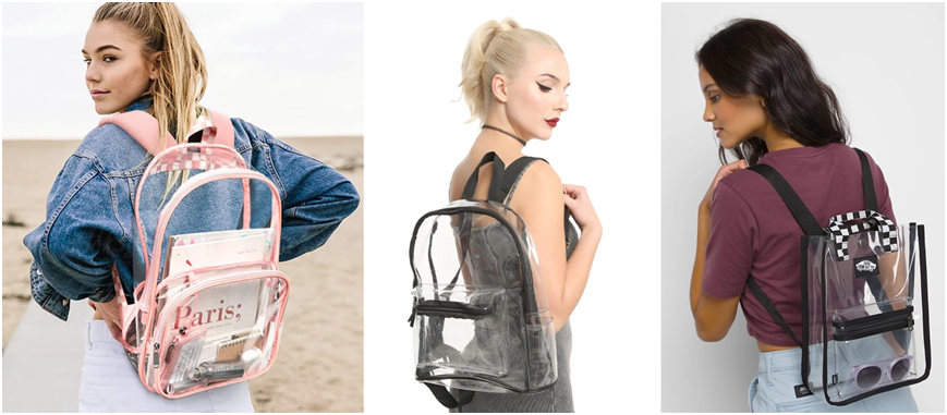 Clear Mini Backpack